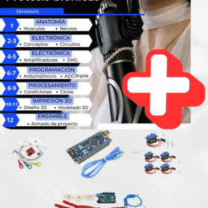 Curso protesis bionicas mas kit de materiales